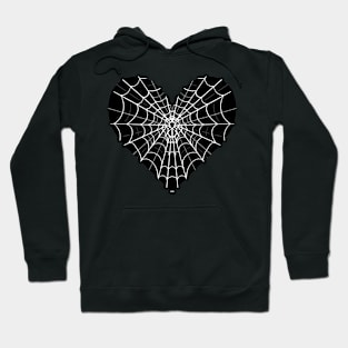 Spider Web Heart V1 Hoodie